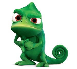 camaleon Camaleón 3D de color verde