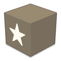 Logo de Reeder 4 - Una caja café con una estrella